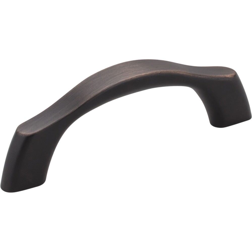 Elements 993-3DBAC brushed oil rubbed bronze cabinet pull