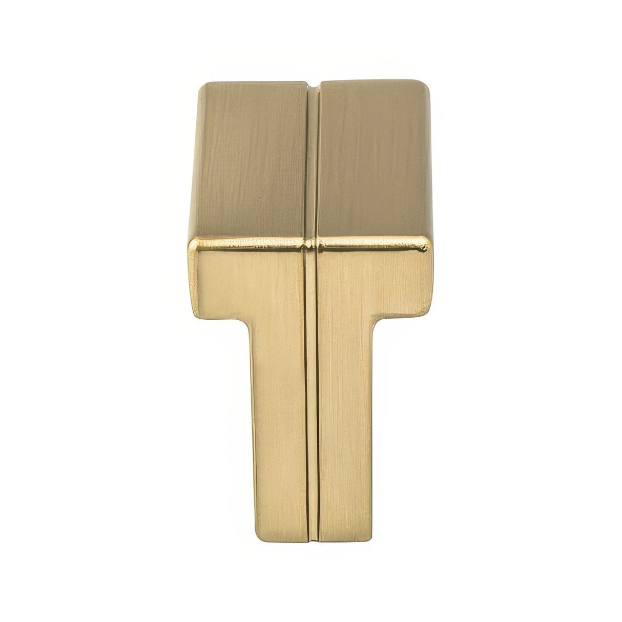 Berenson 9995-1MDB-P modern brushed gold cabinet knob