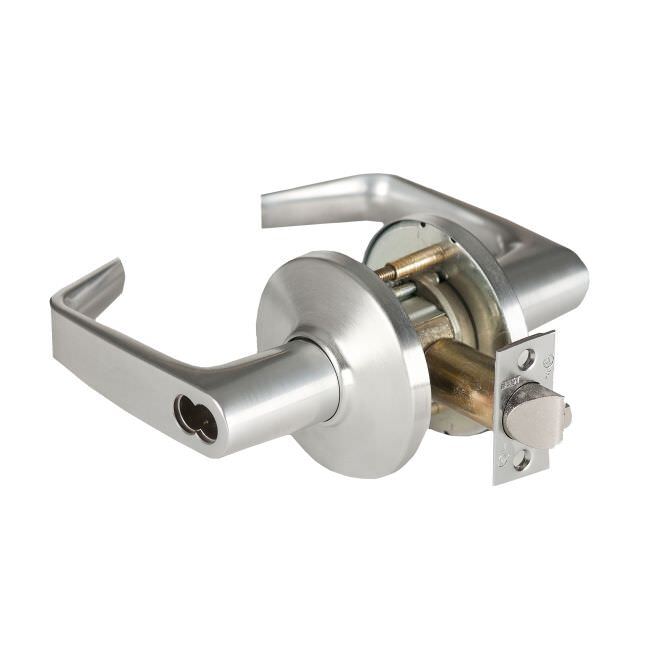 Best 9K37R15DS3626 satin chrome classroom door lever