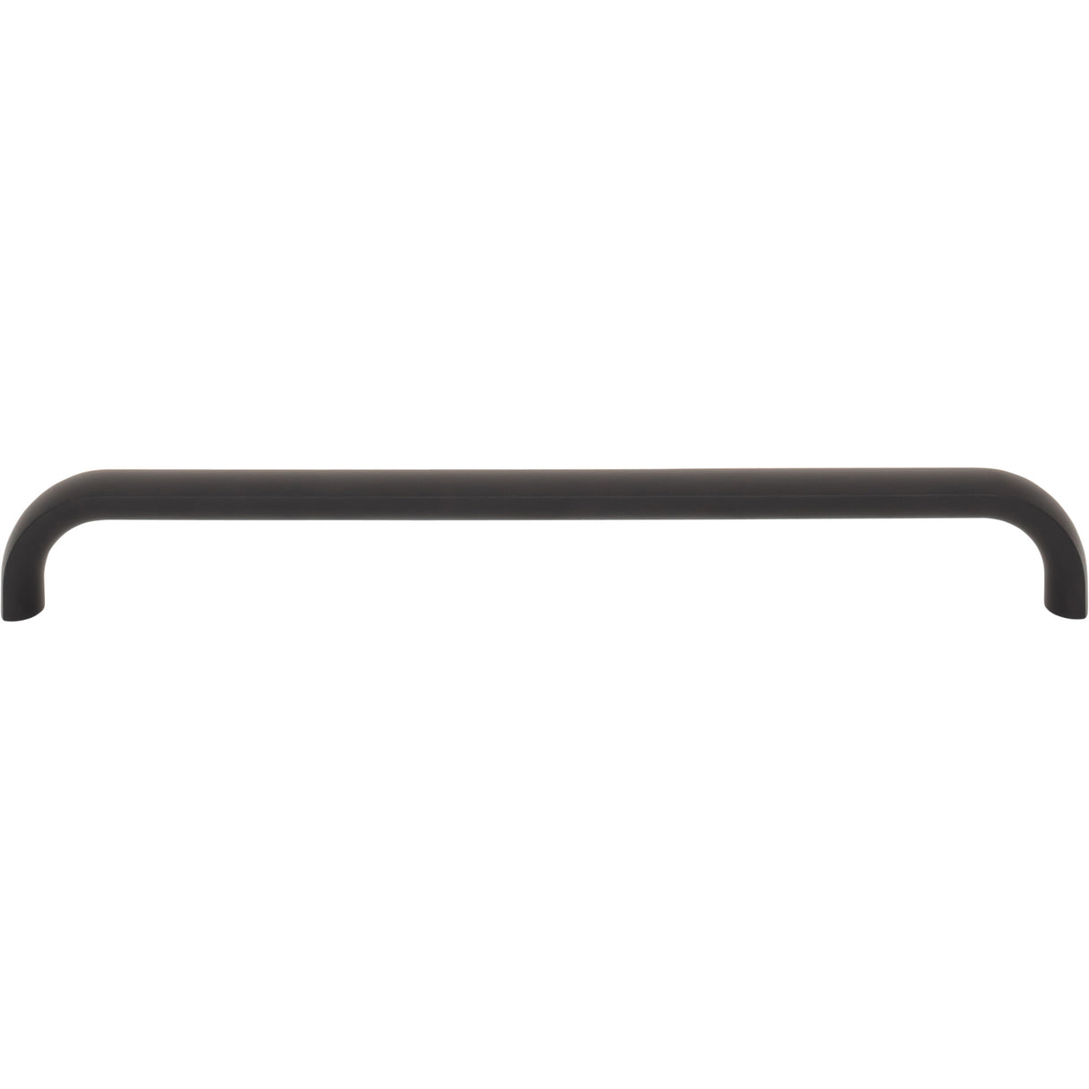 Top Knobs TK3345BLK Brockwell 7 9/16" Center to Center Bar Pull Flat Black