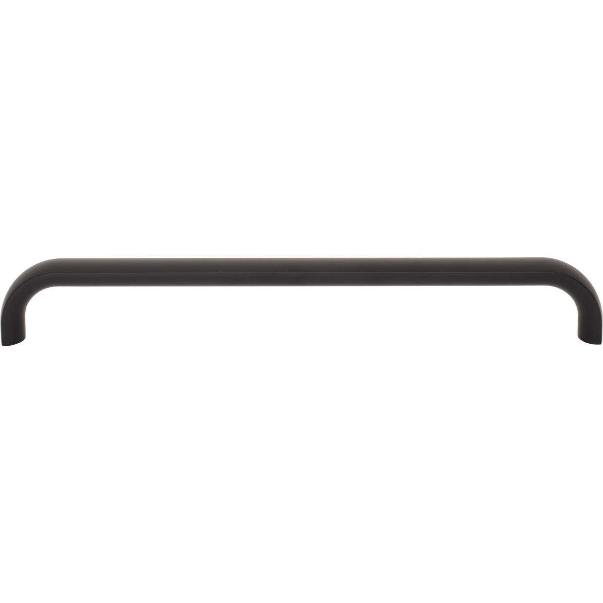 Top Knobs TK3348BLK Brockwell 12" Center to Center Appliance Pull Flat Black