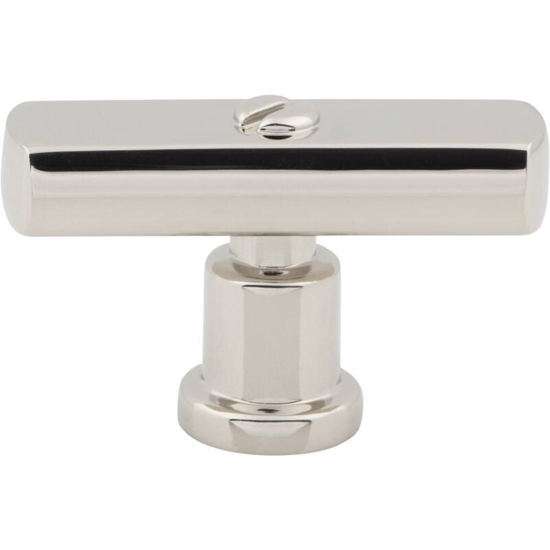 Atlas Homewares A981-PN polished nickel t shaped cabinet pull