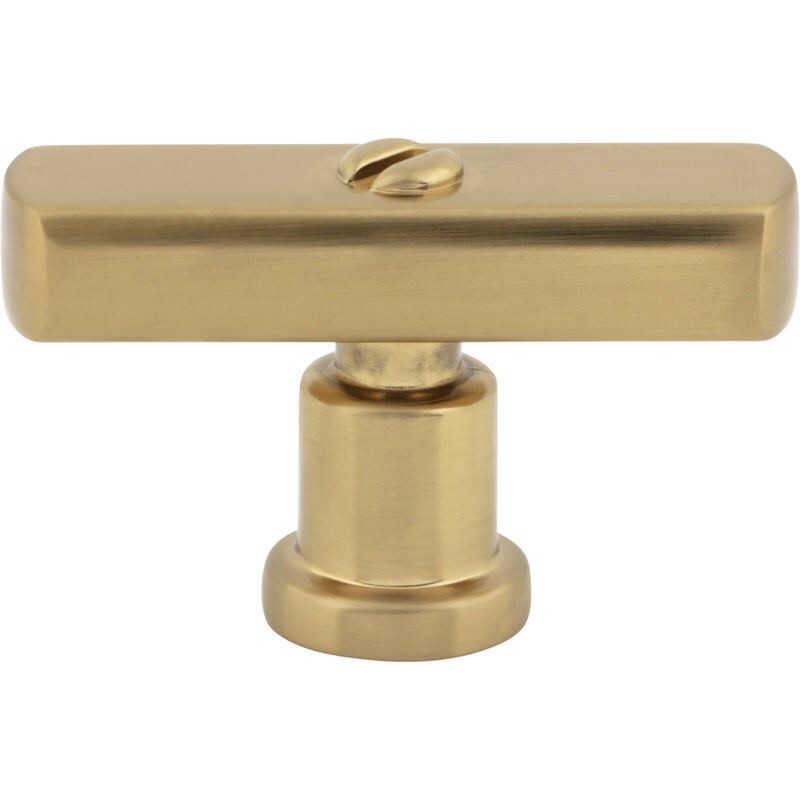 Atlas Homewares A981-WB warm brass t shaped cabinet pull