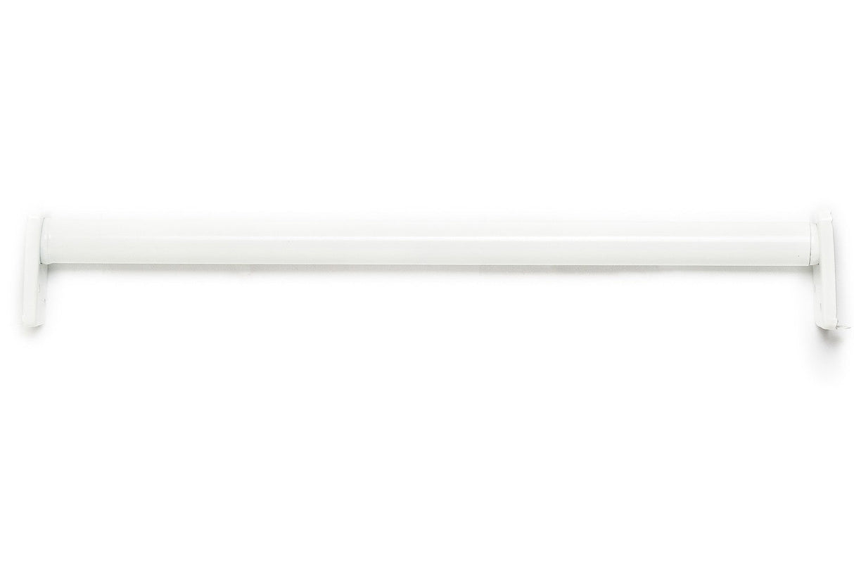 Sure-Loc ACR4872-W white powder coat adjustable closet rod zinc