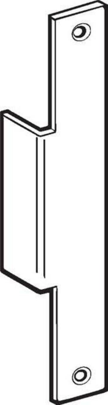 Don-Jo AF29DU duranodic electric strike filler plate