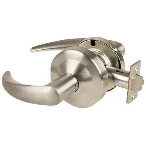 Schlage Commercial ALX10OME619 satin nickel passage door lever