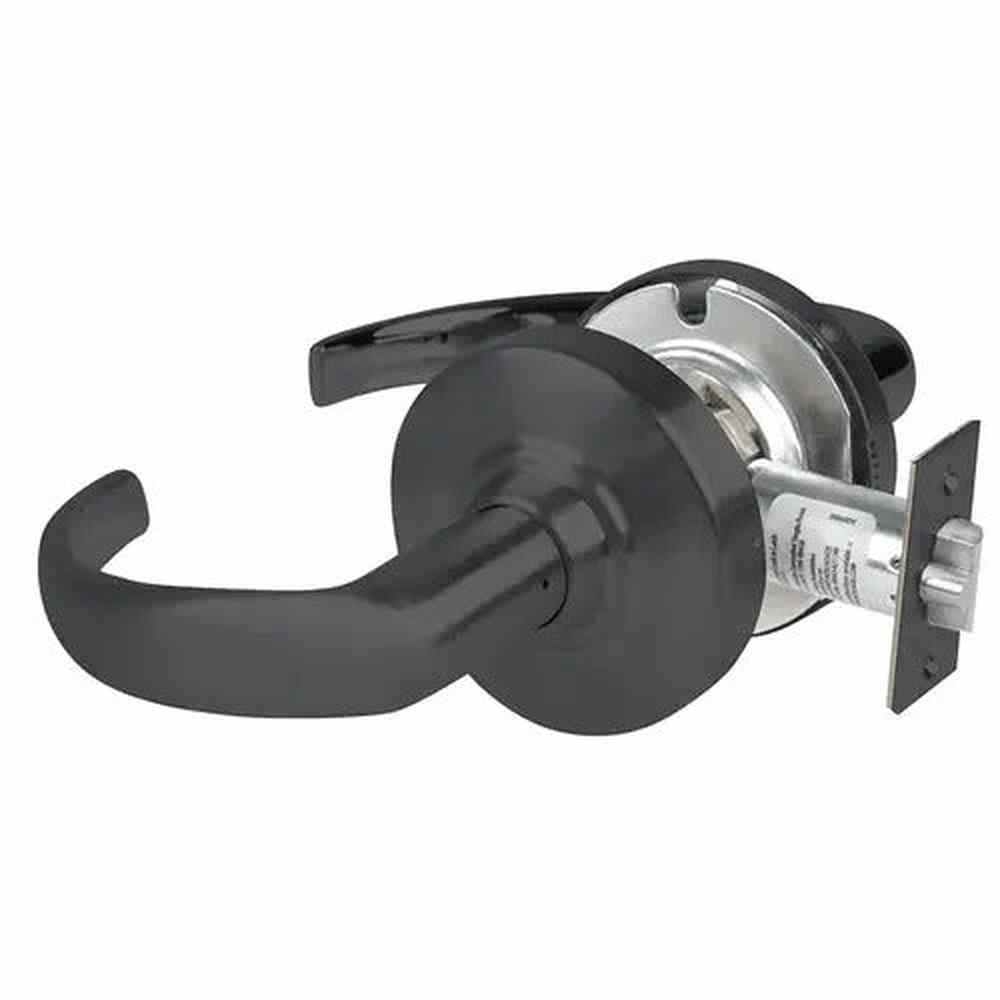 Schlage Commercial ALX10SPA622 matte black passage door lever