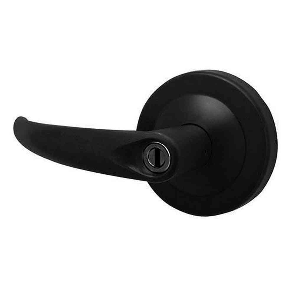 Schlage Commercial ALX40OME622 matte black privacy door lever