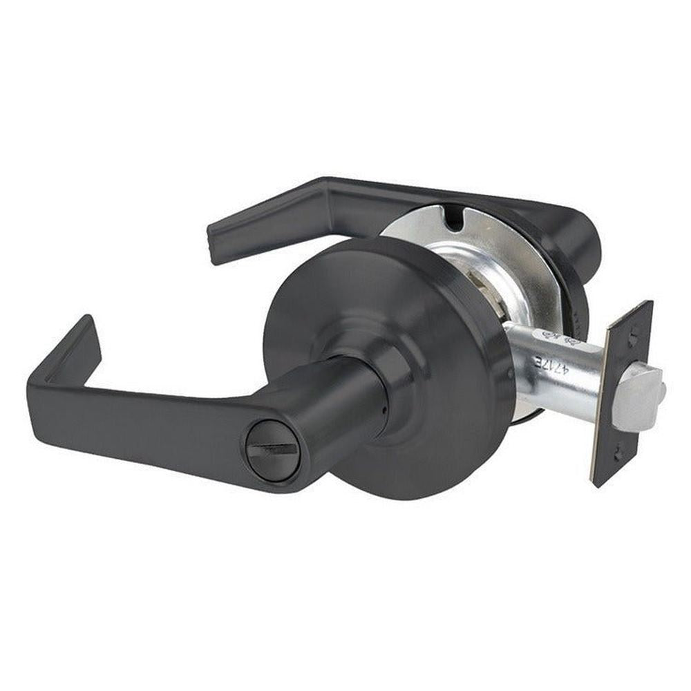 Schlage Commercial ALX40SAT622 matte black privacy door lever