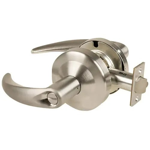 Schlage Commercial ALX44OME619 satin nickel privacy door lever