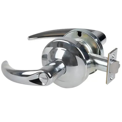 Schlage Commercial ALX44OME625 bright chrome privacy door lever
