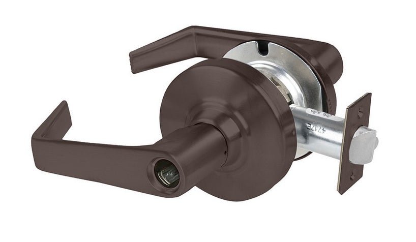 Schlage Commercial ALX50LSAT613 oil rubbed bronze keyed entry lever