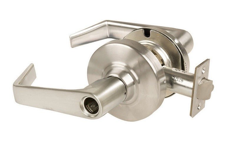 Schlage Commercial ALX50LSAT619 satin nickel keyed entry lever