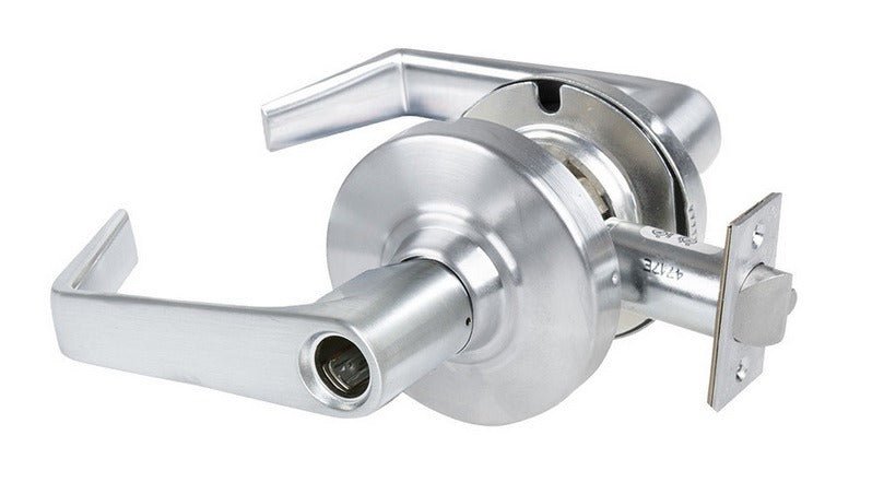 Schlage Commercial ALX50LSAT626 satin chrome keyed entry lever