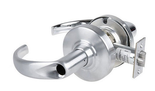 Schlage ALX50LSPA626 Sparta entrance/office entrance/office door lever in satin nickel, additional view