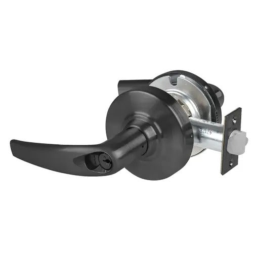 Schlage Commercial ALX80PATH622 matte black storeroom door lever