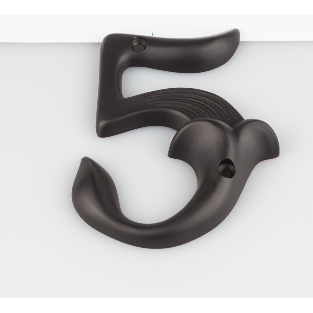 Atlas Homewares AN5-O aged bronze house number