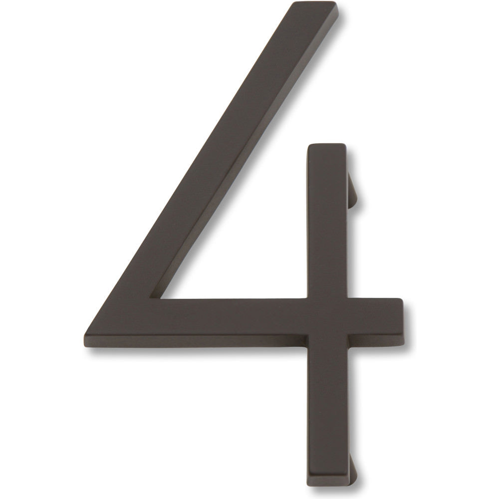Atlas Homewares AVN4-O aged bronze house number