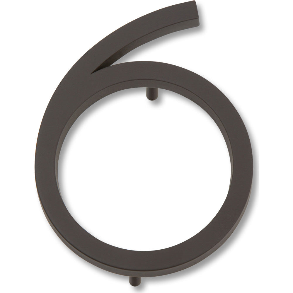 Atlas Homewares AVN6-O aged bronze house number