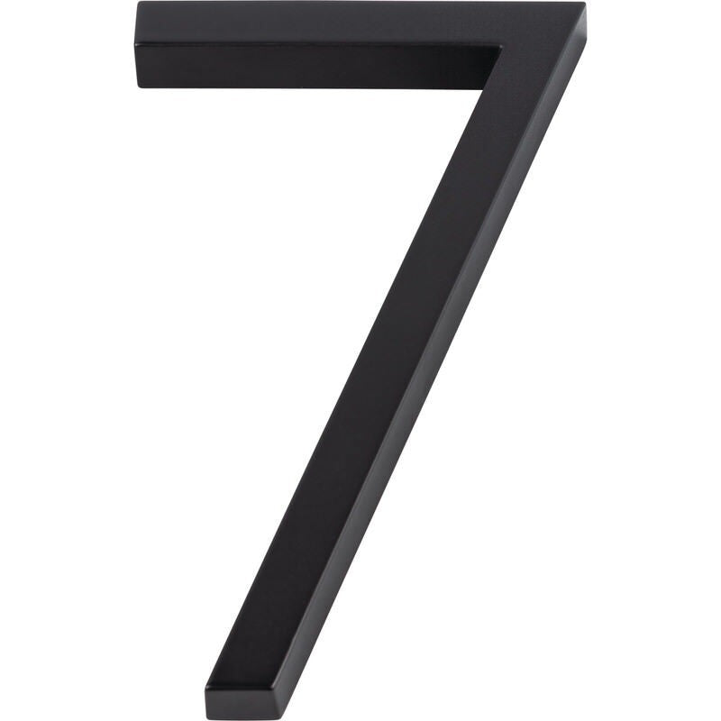 Atlas Homewares AVN7-L-BL matte black house numbers