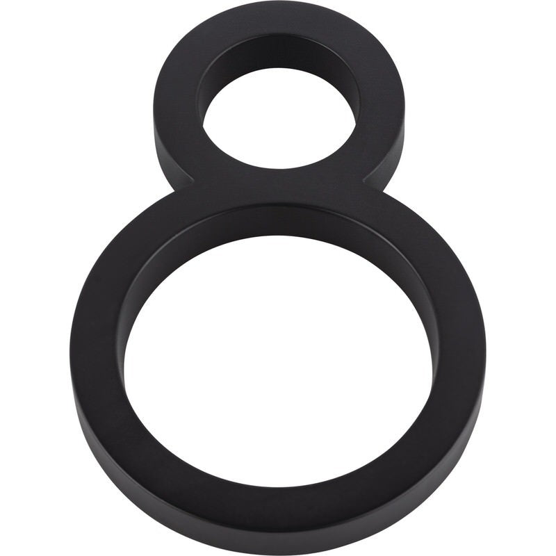 Atlas Homewares AVN8-L-BL matte black house numbers