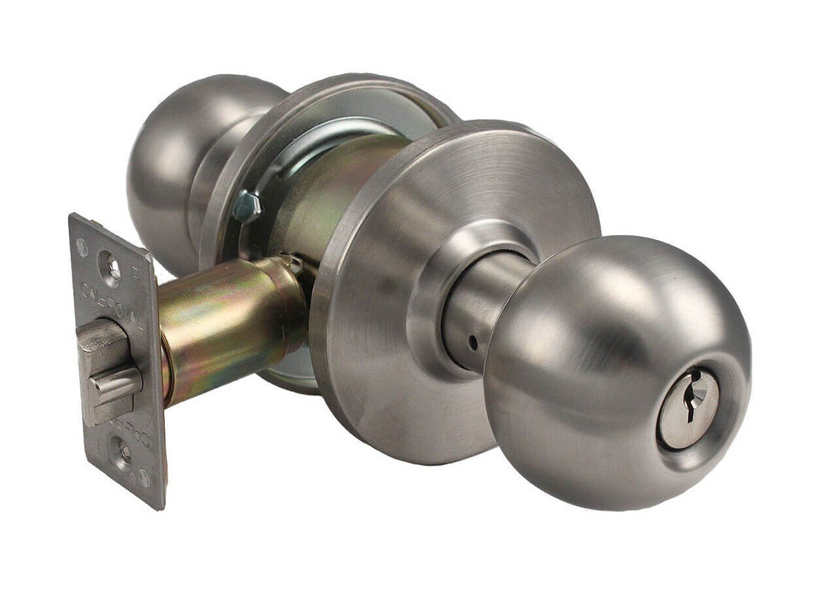 Cal-Royal BA04-32D satin stainless steel communicating door knob