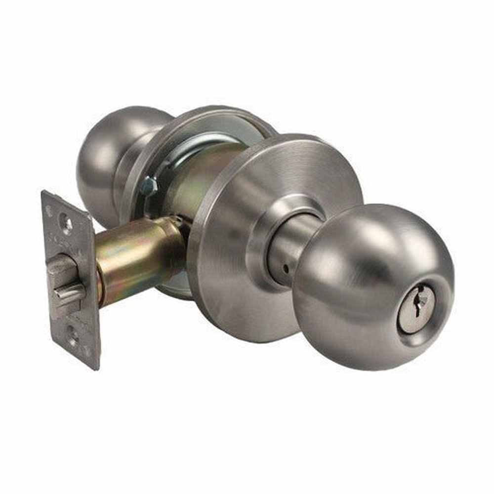 Cal-Royal BA09-32D satin stainless steel institution door knob