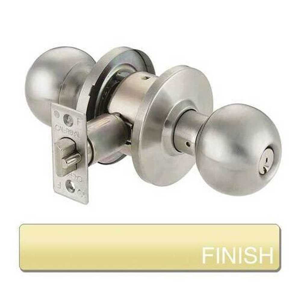 Cal-Royal BA20-10 satin bronze privacy door knob