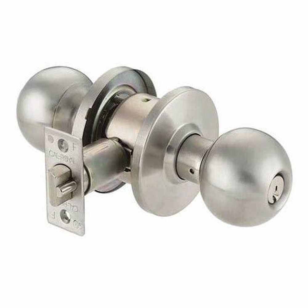 Cal-Royal BA20-32D satin stainless steel privacy door knob