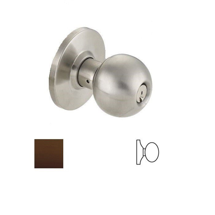 Cal-Royal BA40-10B oil rubbed dark bronze dummy door knob