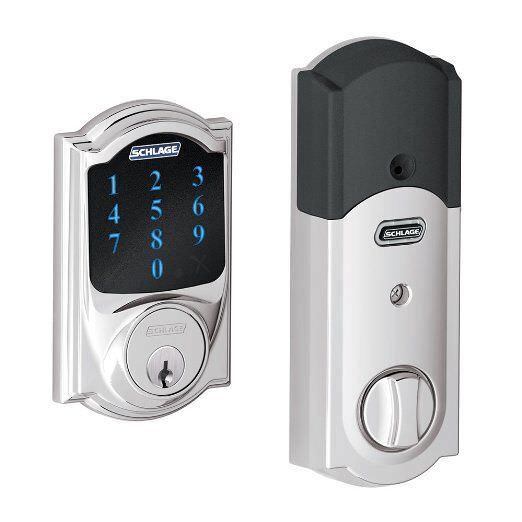 Schlage BE469NXCAM716 aged bronze touchscreen deadbolt