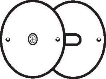 Don-Jo BF178PC prime coated hole filler plate