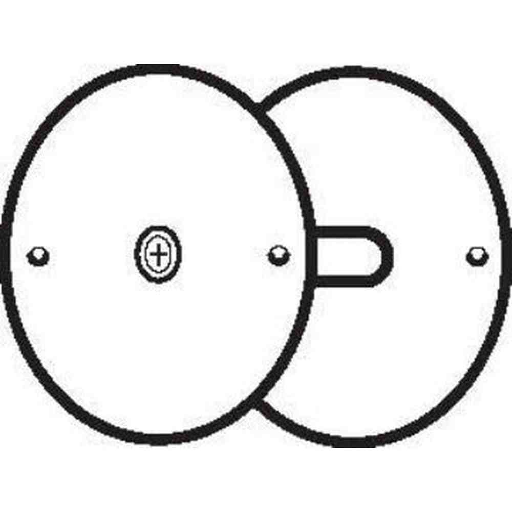 Don-Jo BF178PC prime coated hole filler plate