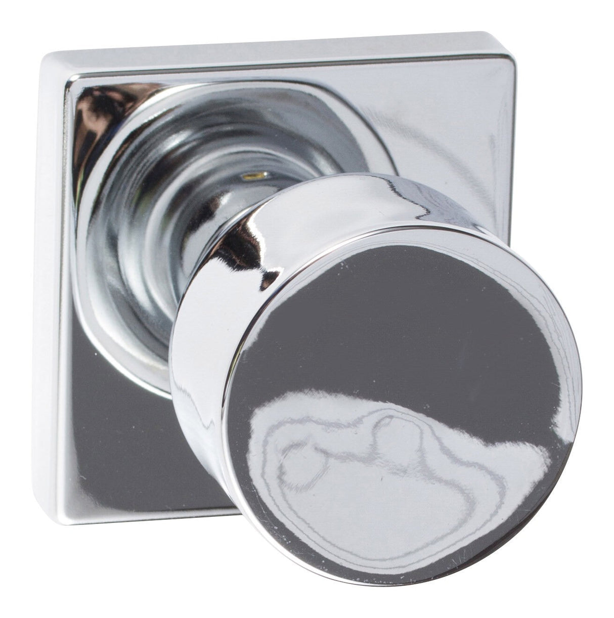 Sure-Loc Hardware BG100-SQ 26 Bergen Square dummy door knob in polished chrome, additional view