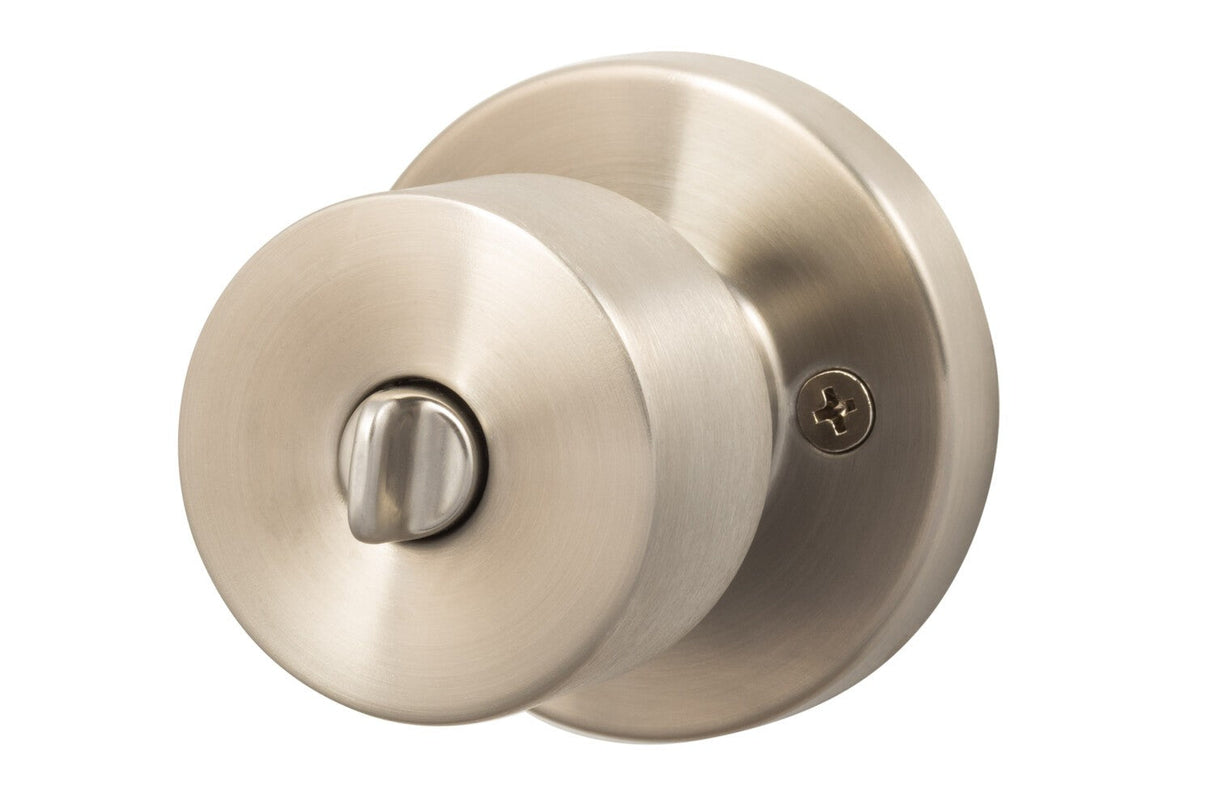Sure-Loc Modern BG107 32D satin stainless keyed entry knob