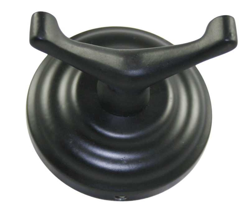 Sure-Loc BL-RH1 FBL flat black robe hook