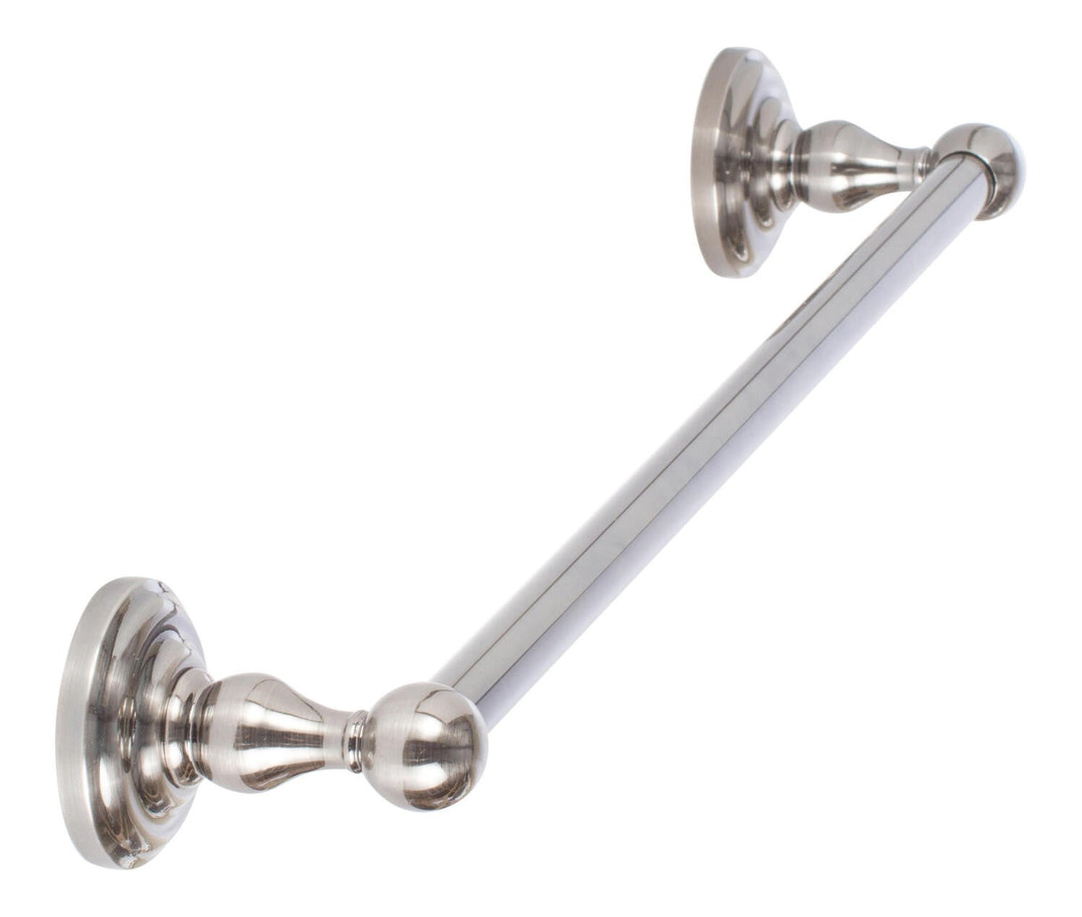 Sure-Loc Hardware BL-TB24 15A Boulder towel bar in antique nickel, additional view