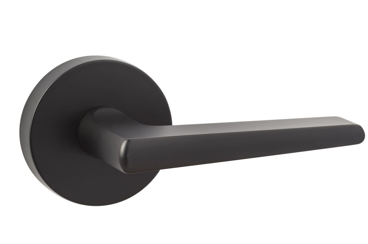 Sure-Loc BS101-28 FBL flat black passage door lever