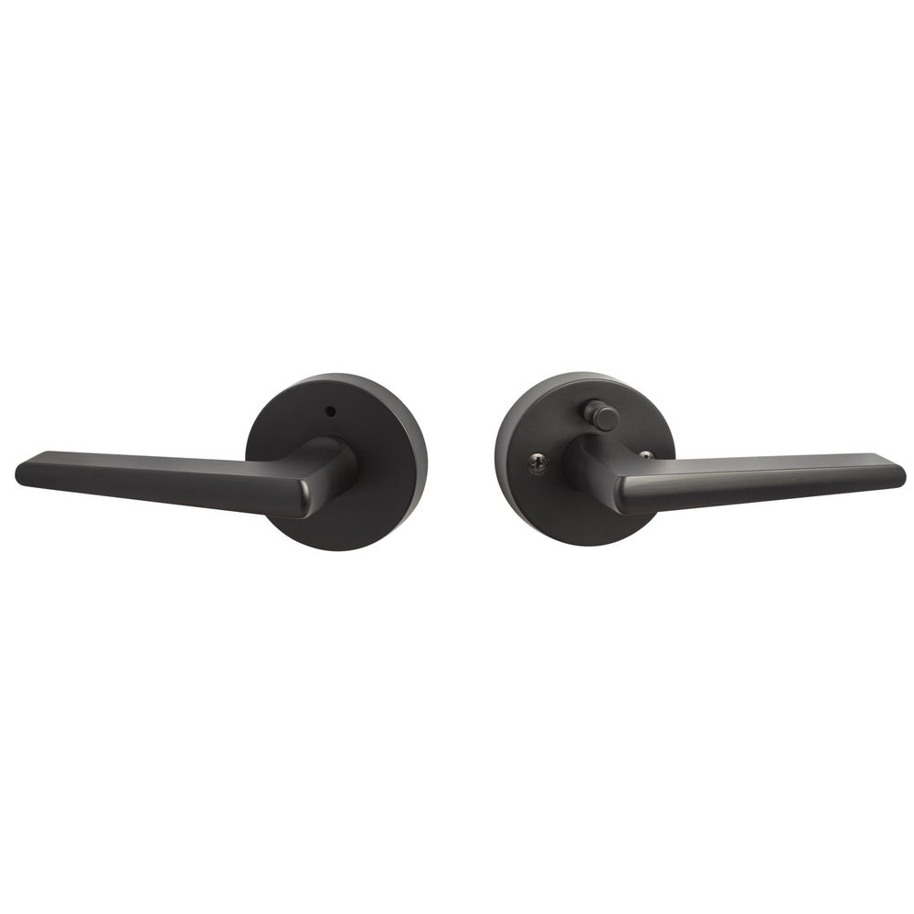 Sure-Loc BS102-RD FBL flat black privacy door lever