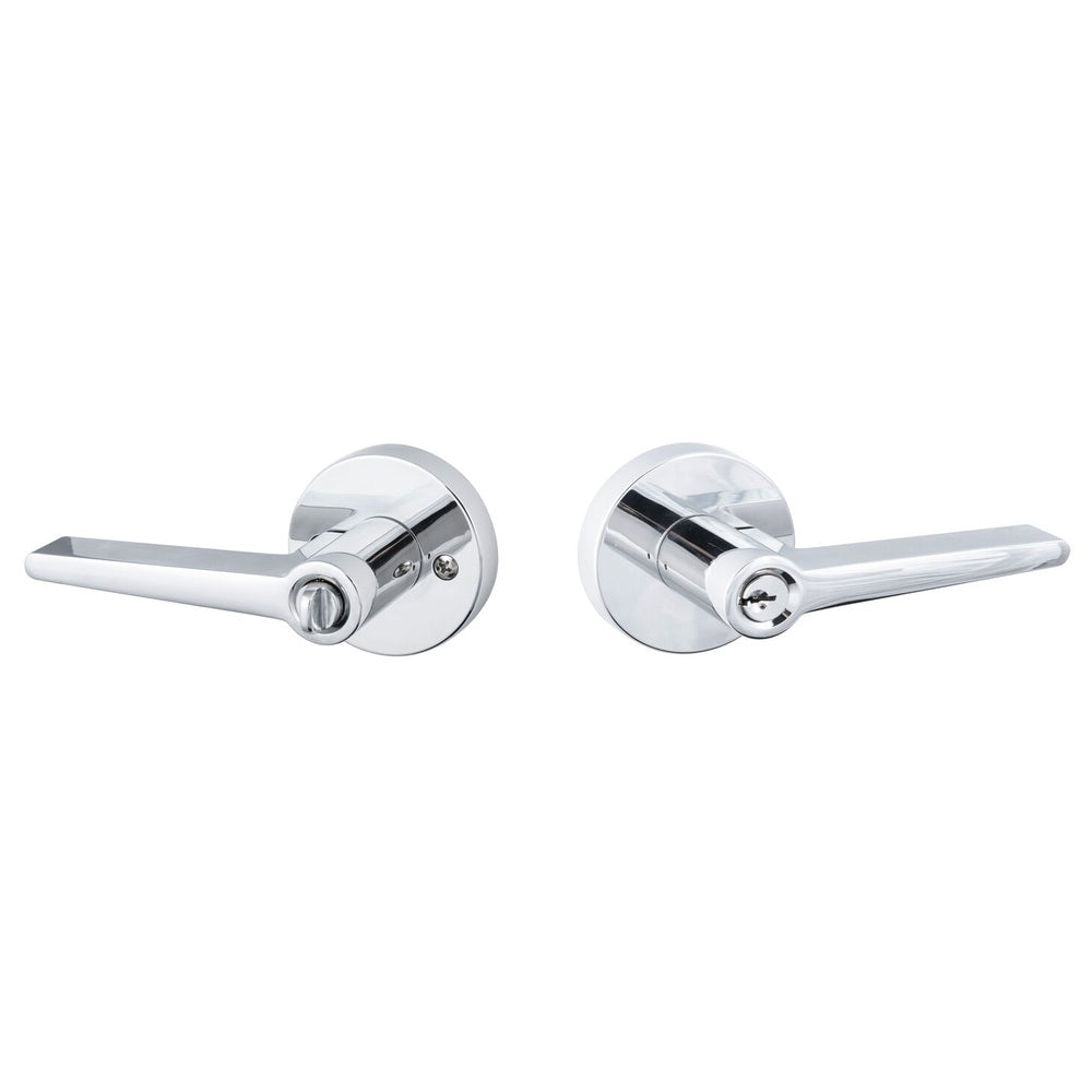 Sure-Loc BS107-RD 26 polished chrome keyed entry door lever