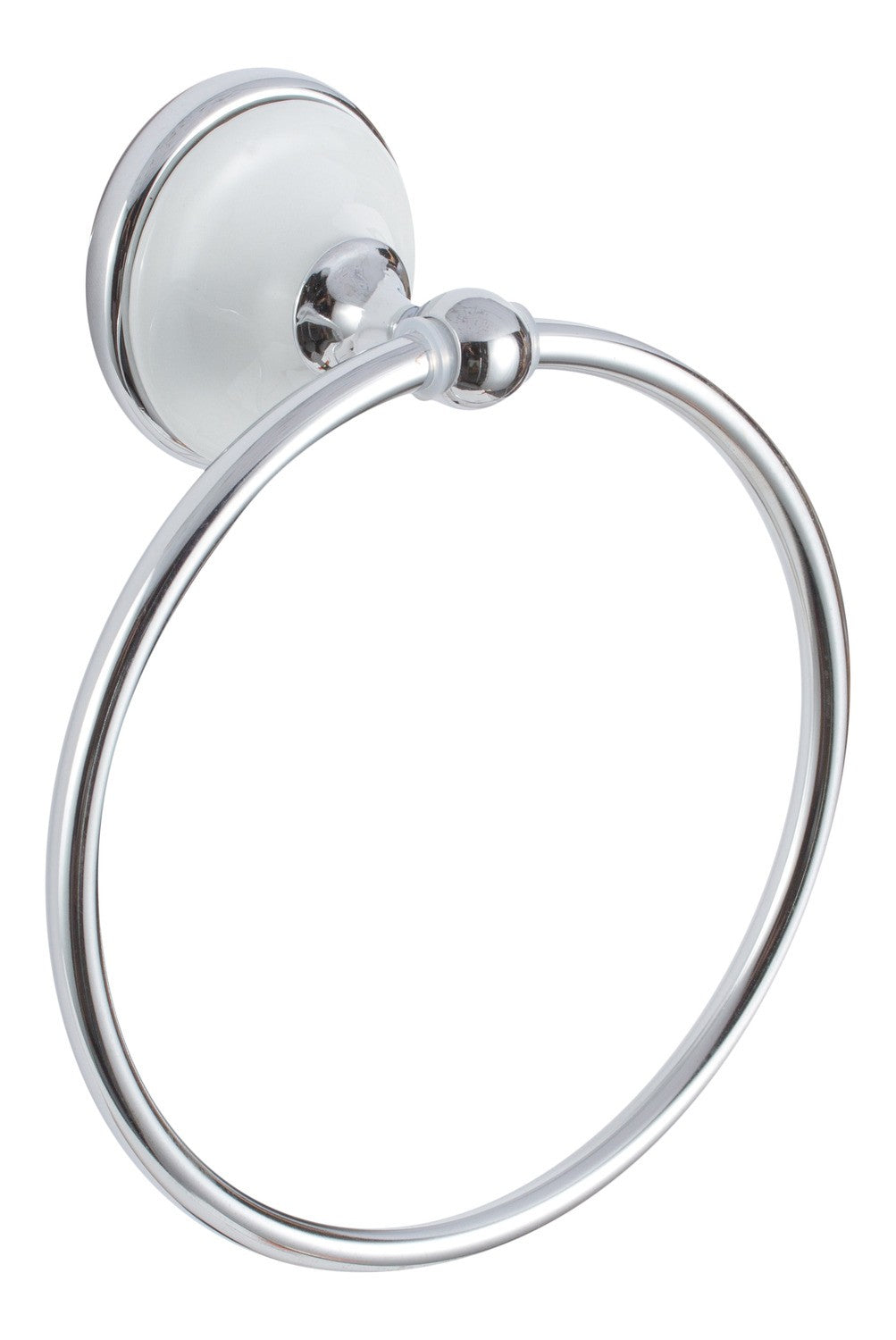 Sure-Loc BT-TR1 26W polished chrome with white porcelain towel ring