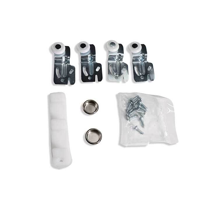 Orca Hardware BY1012-HDW-A na bypass door hardware kit