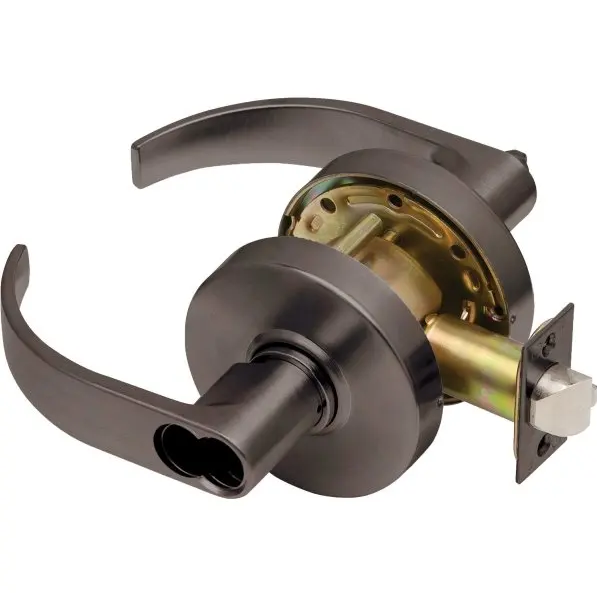 Dexter Commercial C1000CLRMC613SFIC oil rubbed bronze clutching classroom keyed entry door lever