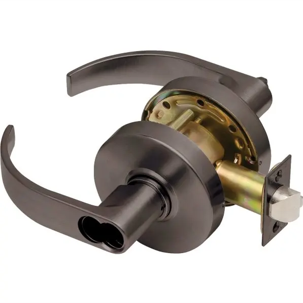 Dexter Commercial C1000CLRMC613SFIC oil rubbed bronze clutching classroom keyed entry door lever