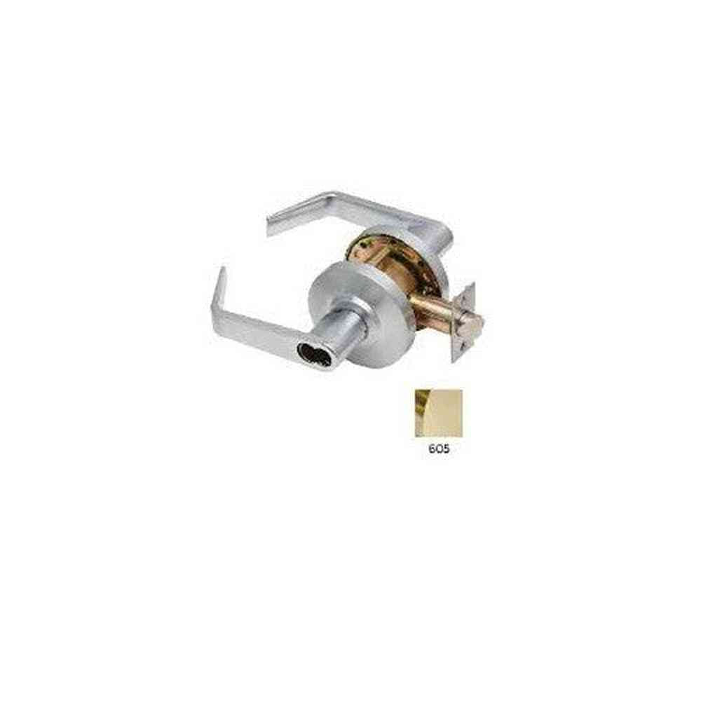 Dexter Commercial C2000STRMR605SFIC bright brass clutching classroom door lever