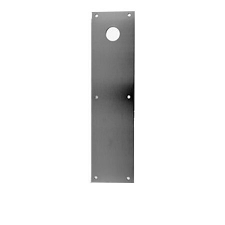 Don-Jo CFK70629 push plate in polished brass, additional view
