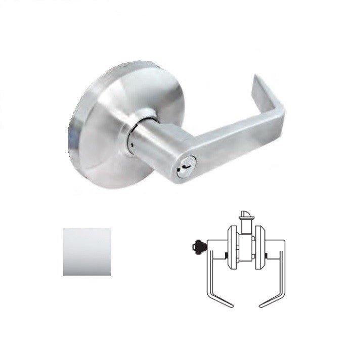 Cal-Royal CGN05-26 bright polished chrome storeroom door lever