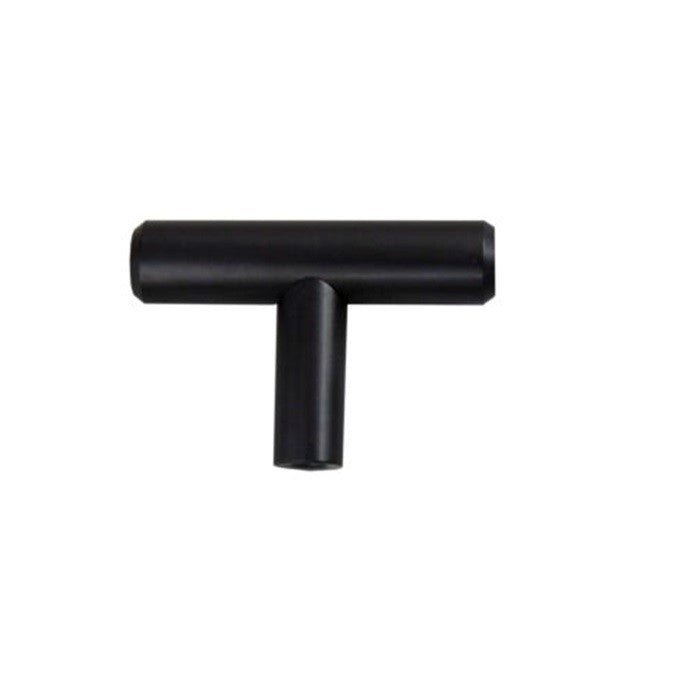 Orca Hardware CK-12001-BL black t shaped cabinet pull