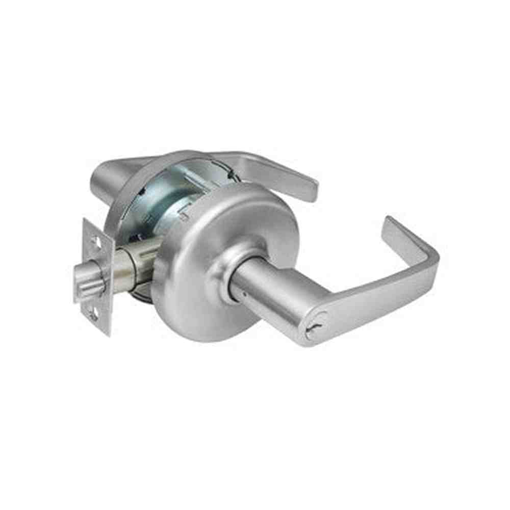 Corbin Russwin CL3857NZD626LC satin chrome single cylinder storeroom