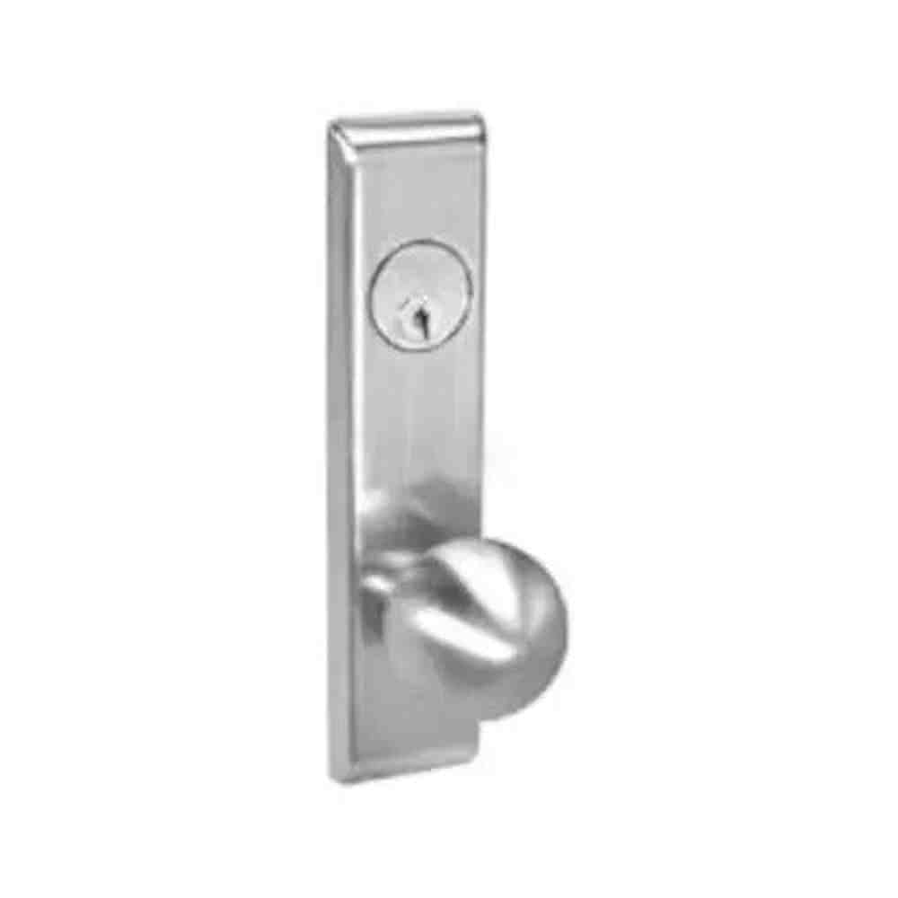 Yale COCN8807626LC satin chrome mortise keyed entry knob